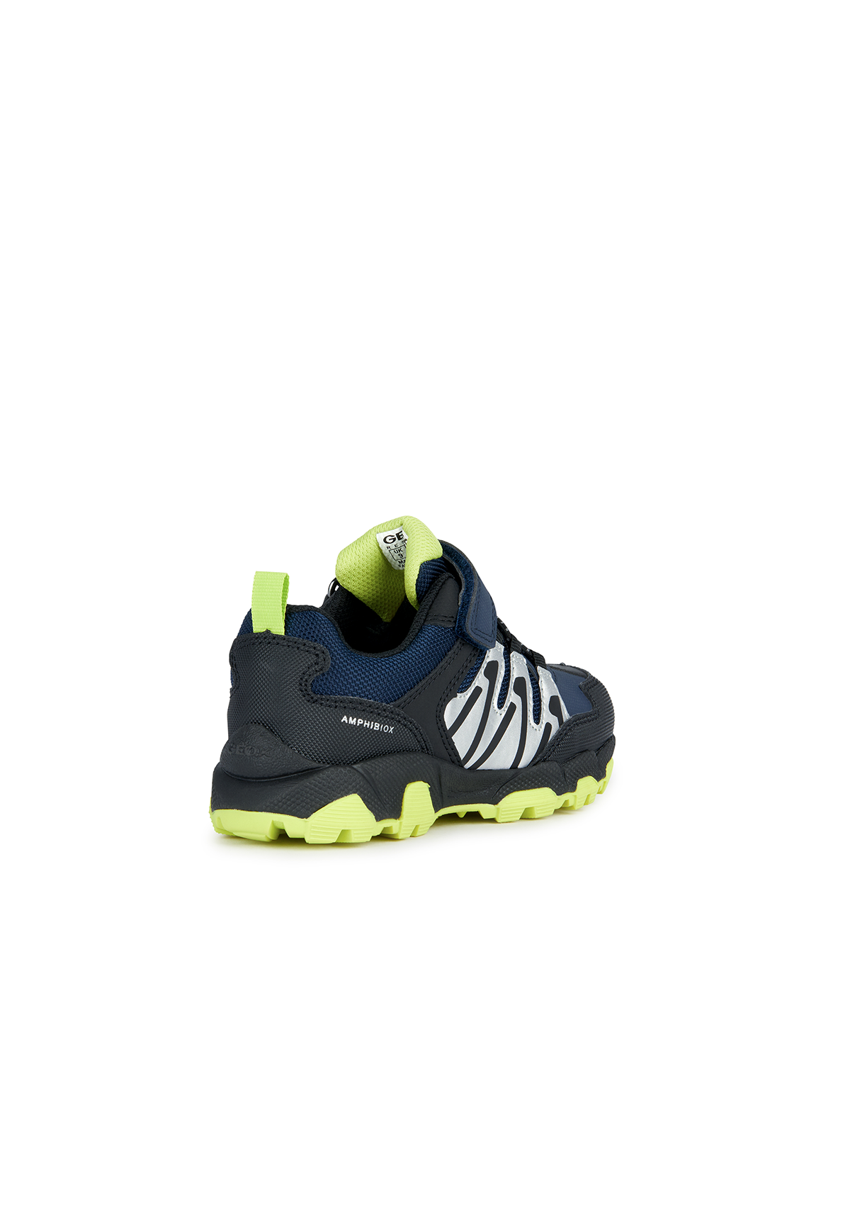 Geox Boys Trainers Magnetar Navy Lime '23