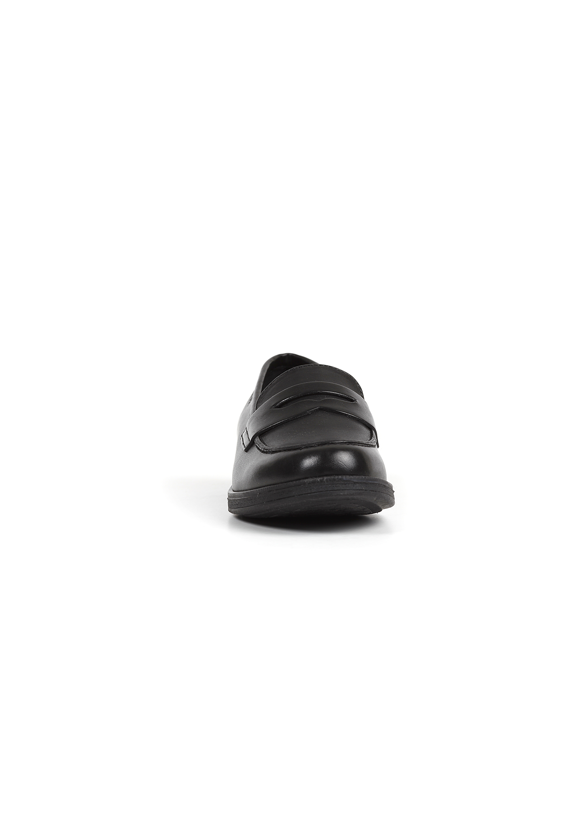 Geox Girls School Shoe AGATA Black Loafer