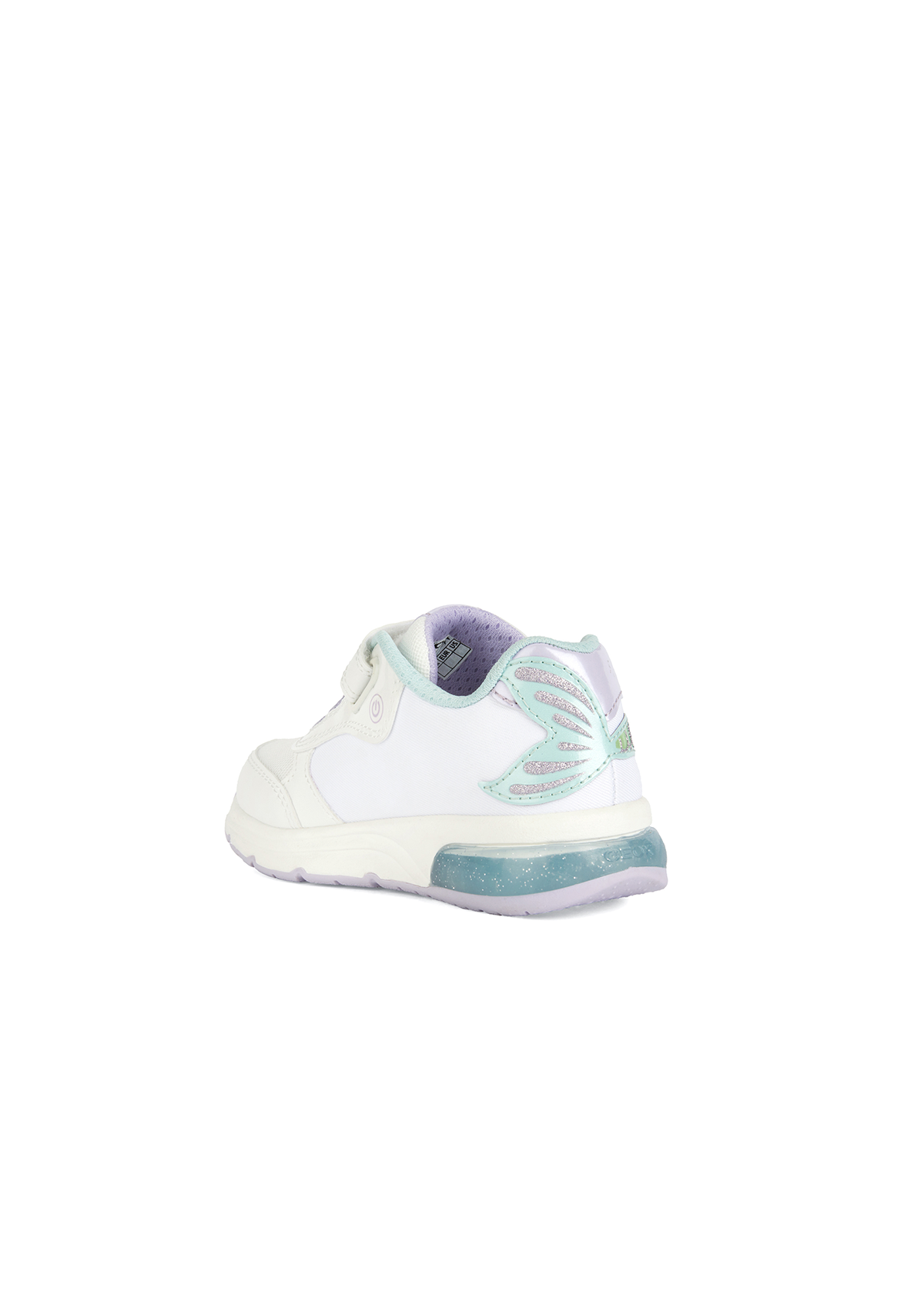 Geox Girls Trainers SPACECLUB White Watersea