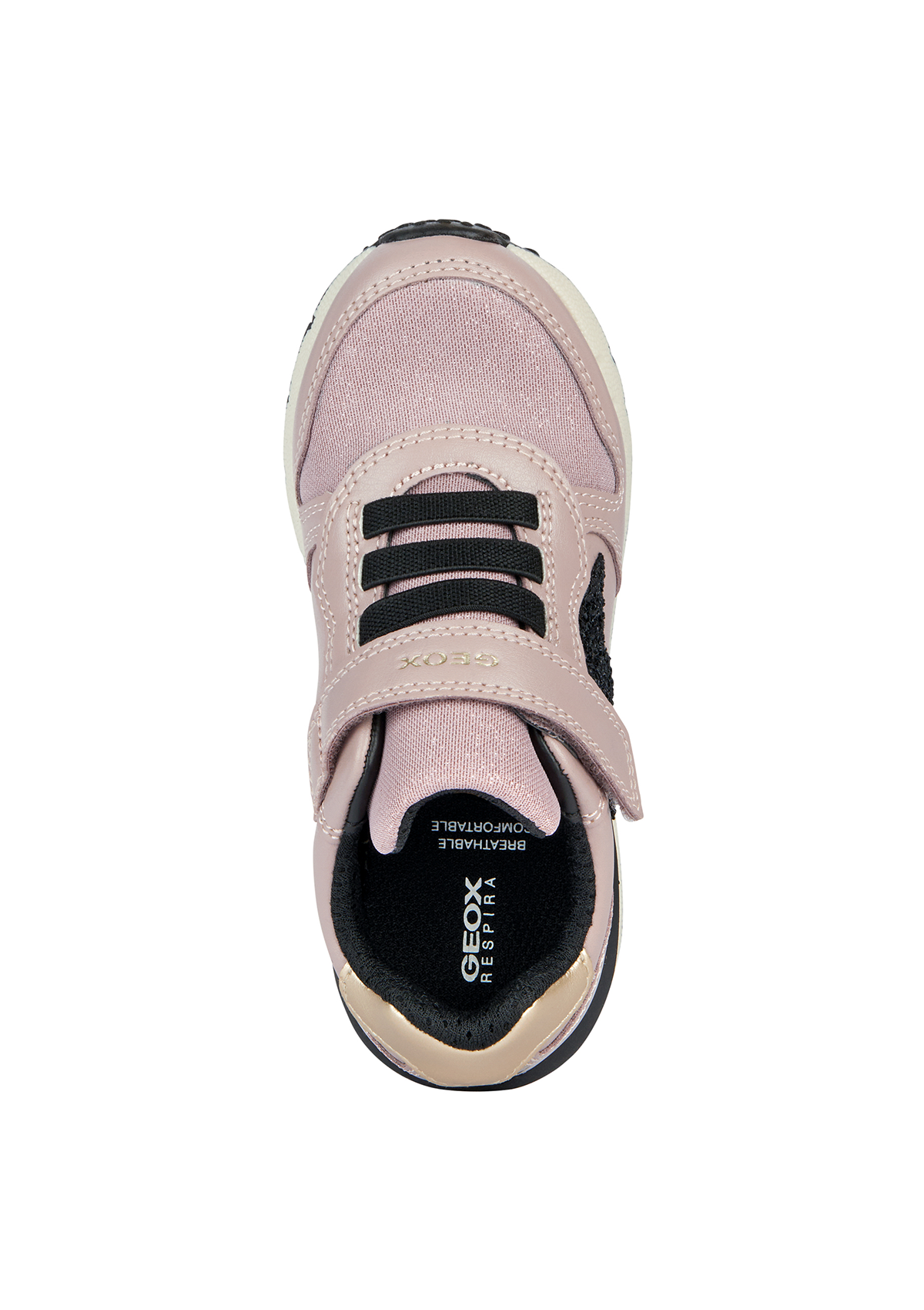 Geox Girls Trainers FASTICS Rose Black