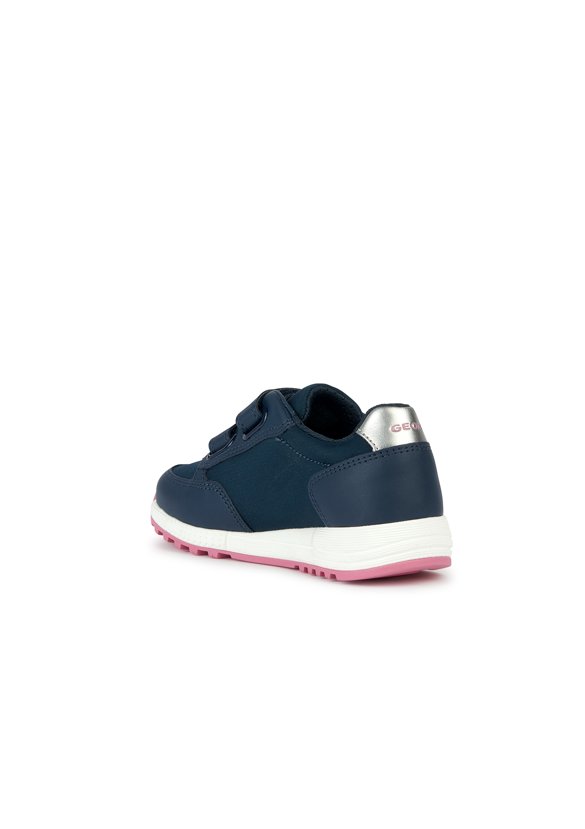Geox Girls Trainers ALBEN Navy Fuchsia
