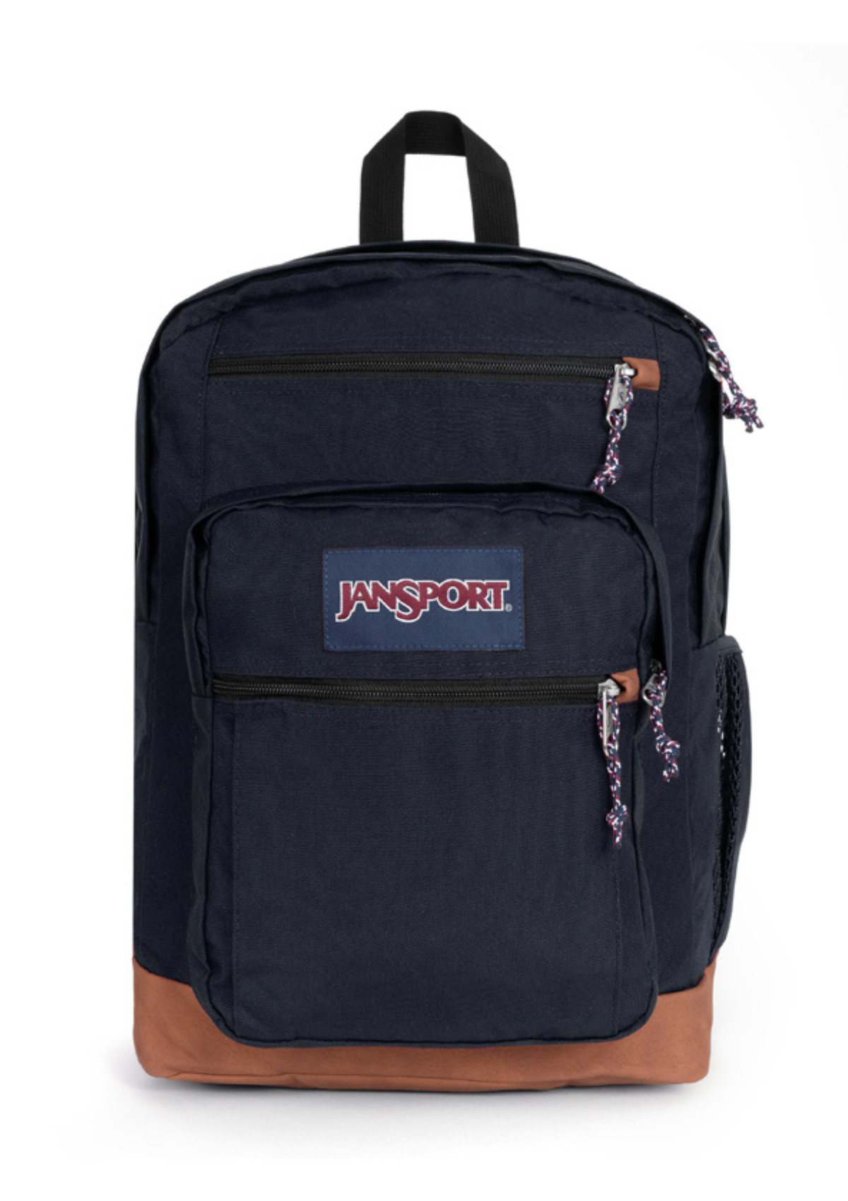 Dark blue top jansport backpack