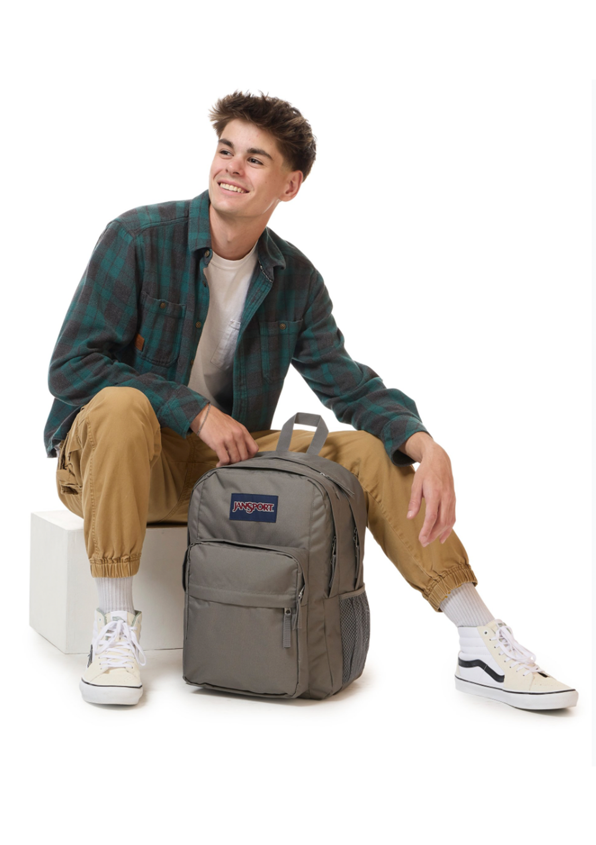 JanSport Backpack Big Day Graphite Grey