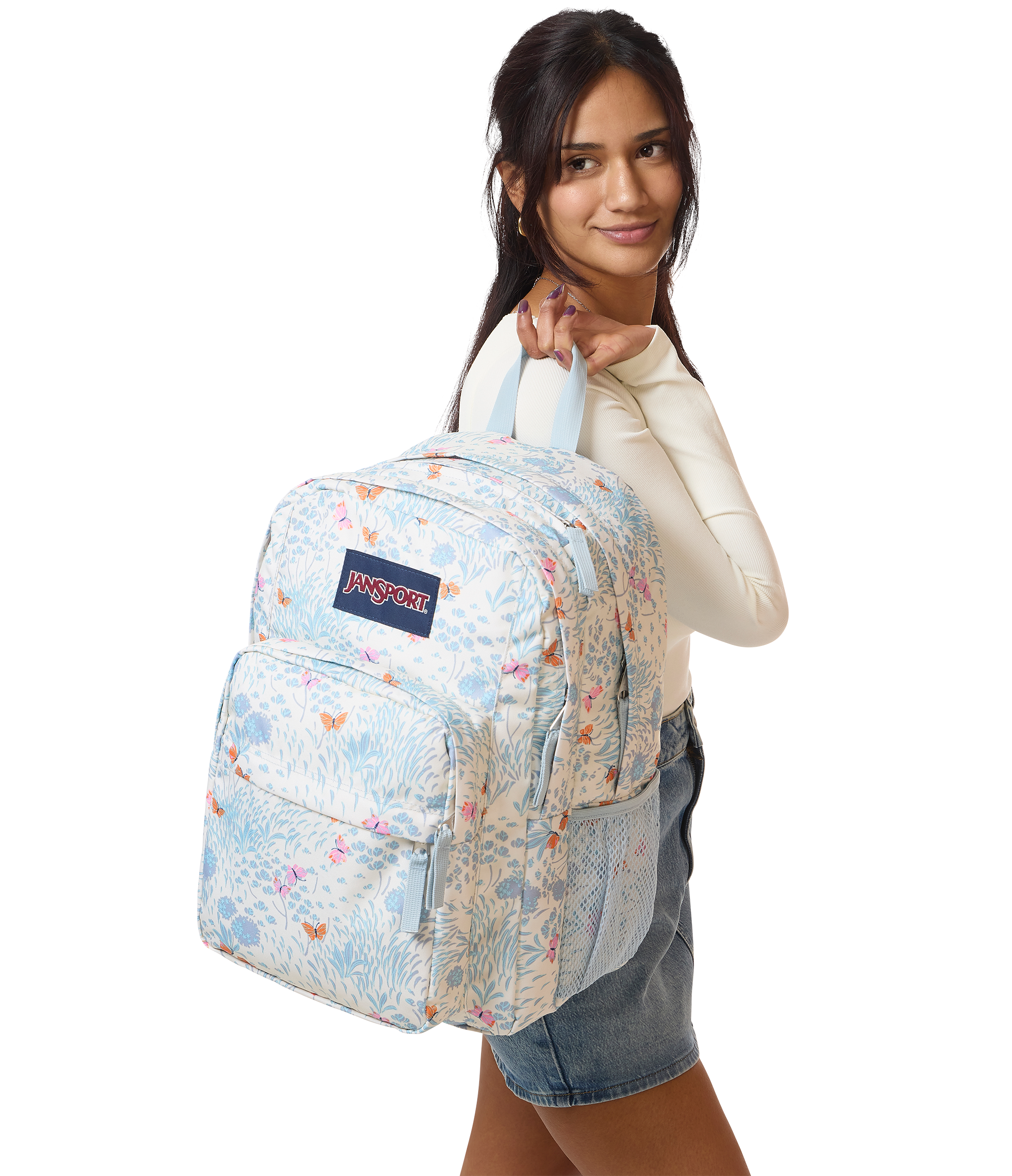 JanSport Backpack Big Day Fluttering Fields