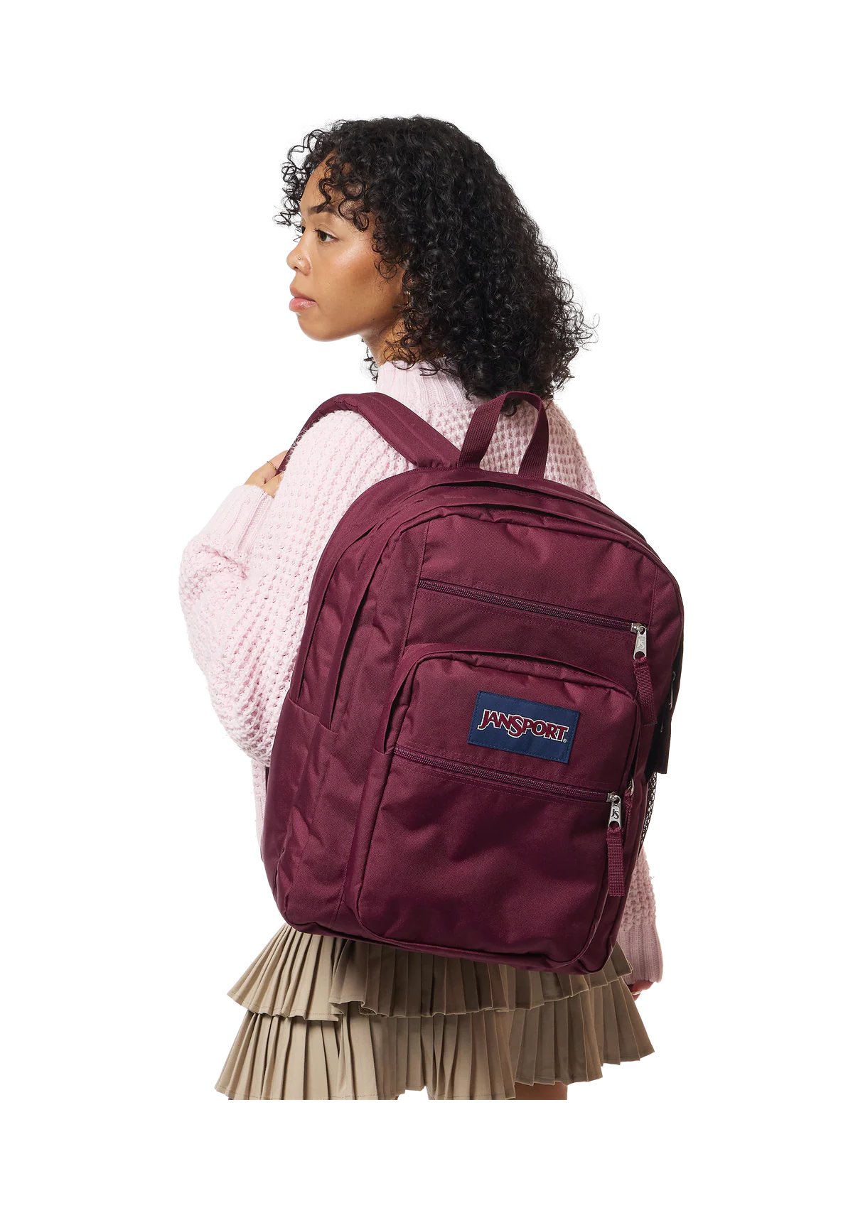JanSport Backpacks Big Student Cherry Lacque