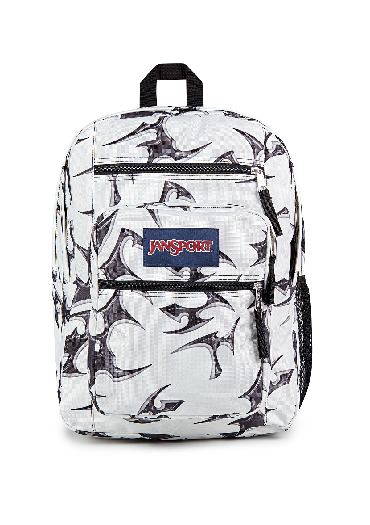 jansport backpack shark JanSport Backpacks Big Student Cyber Silver White