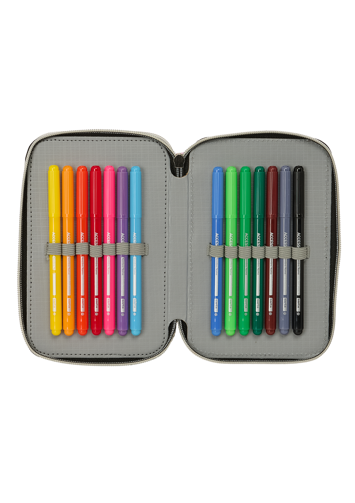 K-POP Demon Hunter Huntrix Small Triple 37pc Filled Pencil Case