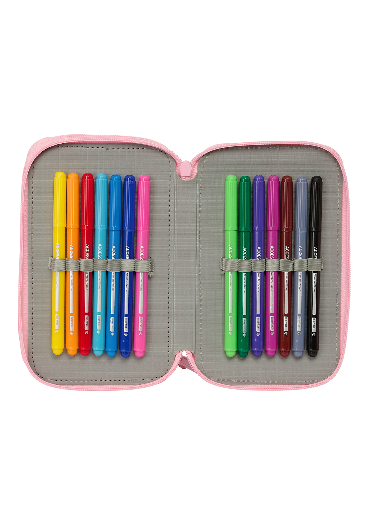 Blackfit8 Mariposas Small Triple 37pc Filled Pencil Case