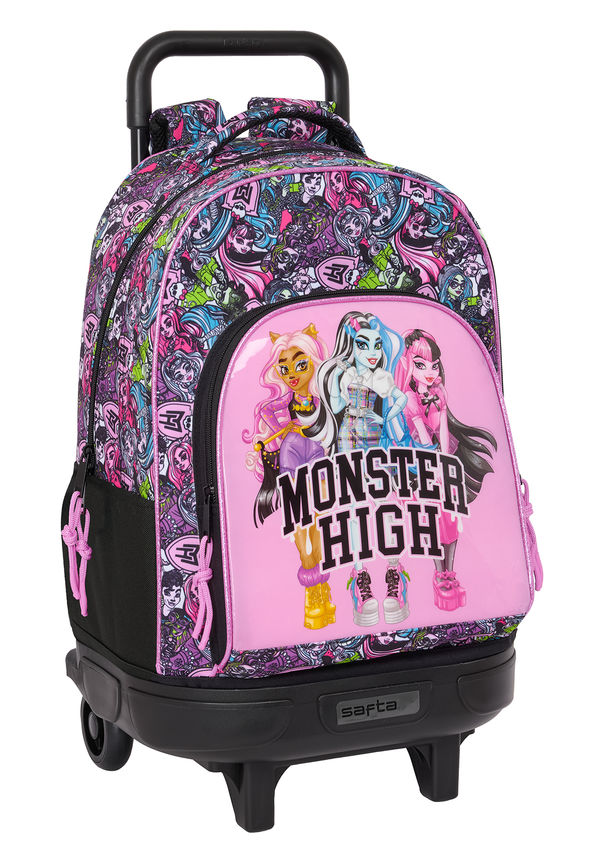 Monster High Drama Large Backpack Wheeled