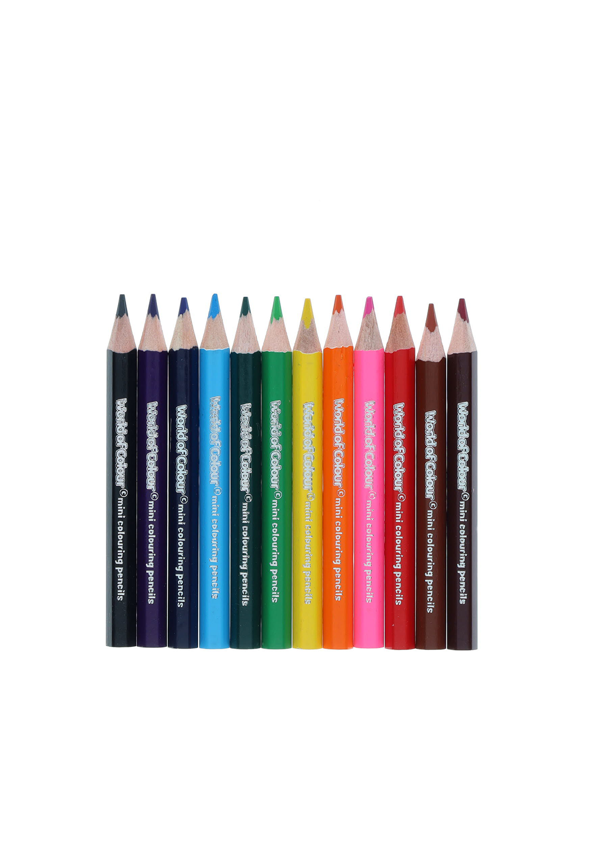 Pkt.12 Half Size Colouring Pencils