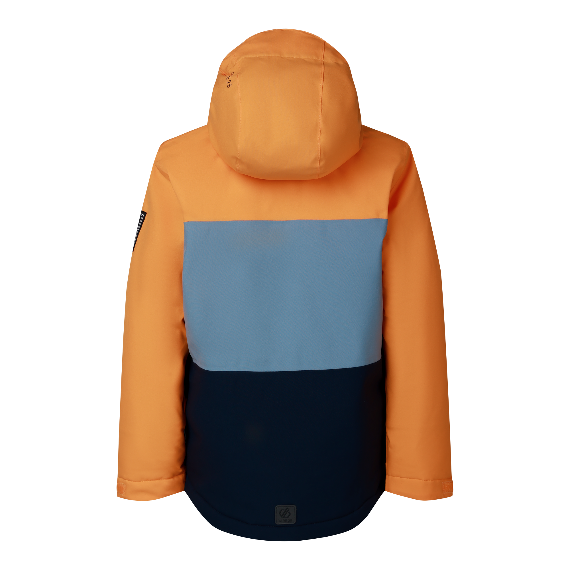 Kids' Send It 2 Ski Jacket - Electric Orange/ Navy