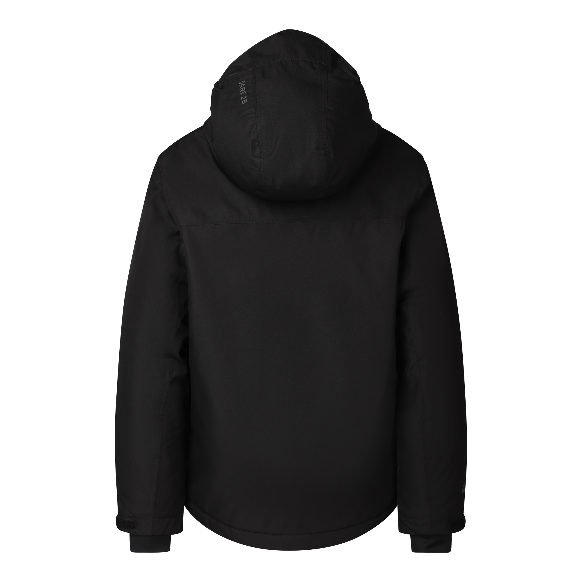 Kids' Piste Ski Jacket - Black/ Wild Lime