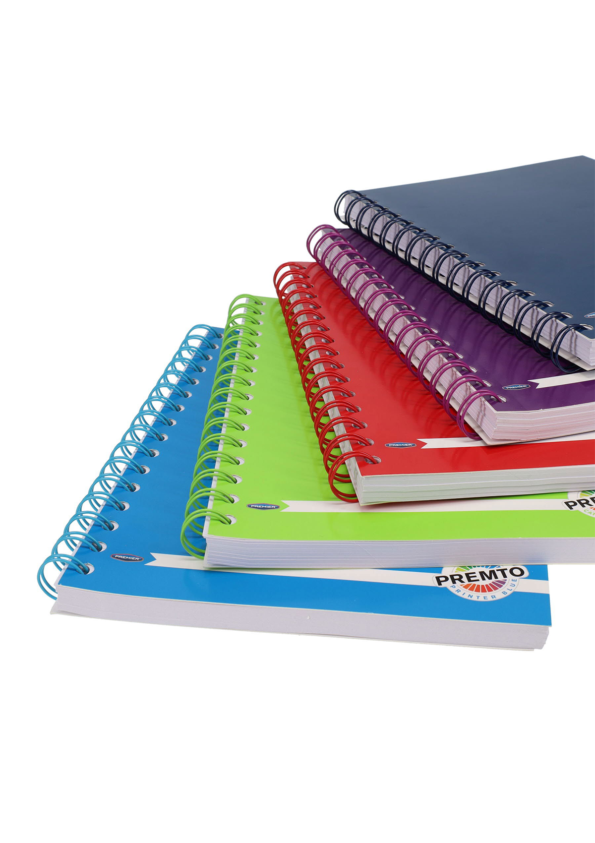 A5 200pg Wiro Notebook 5 Asst