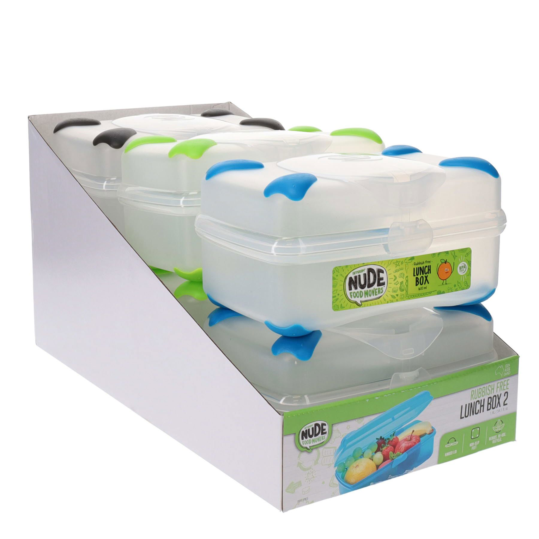 Nfm 1400Ml Rubbish Free Lunchbox 2