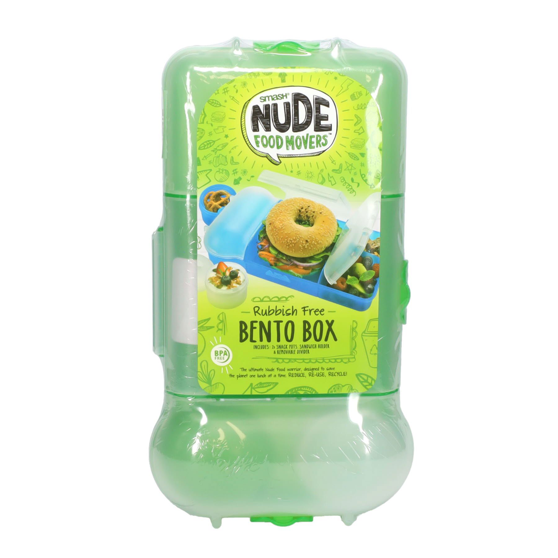 Nfm Rubbish Free Lunchbox 4 Asst Cdu