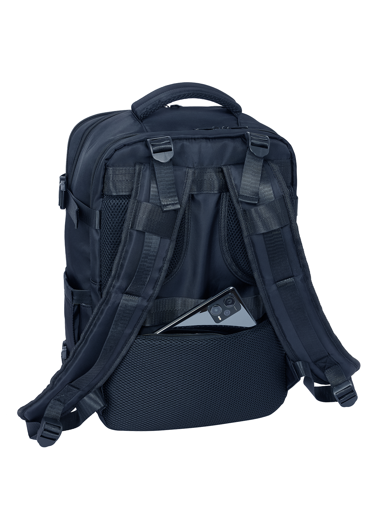 Safta 15.6" Navy Portable Cabin Laptop Backpacks