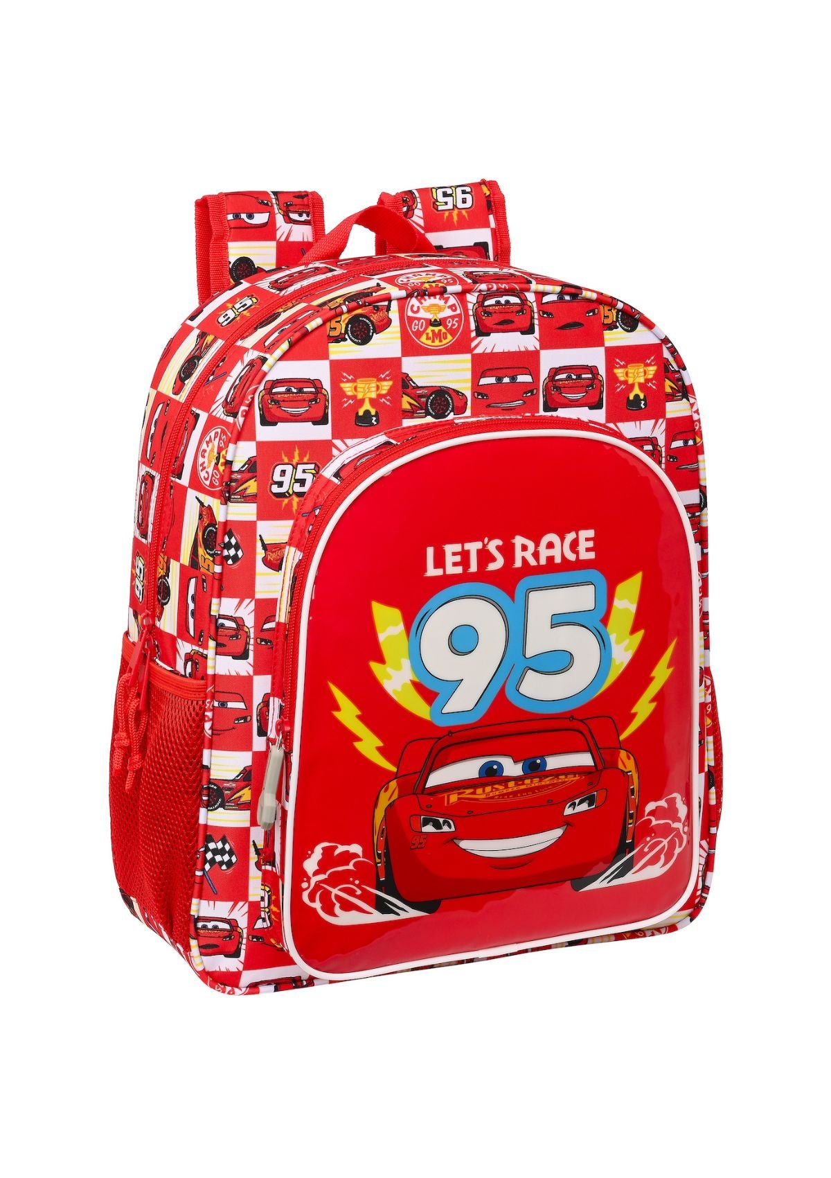 Safta Junior Backpack Cars front