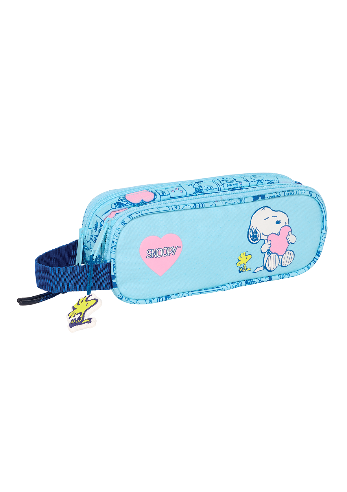 Snoopy Love Double Pencil Case