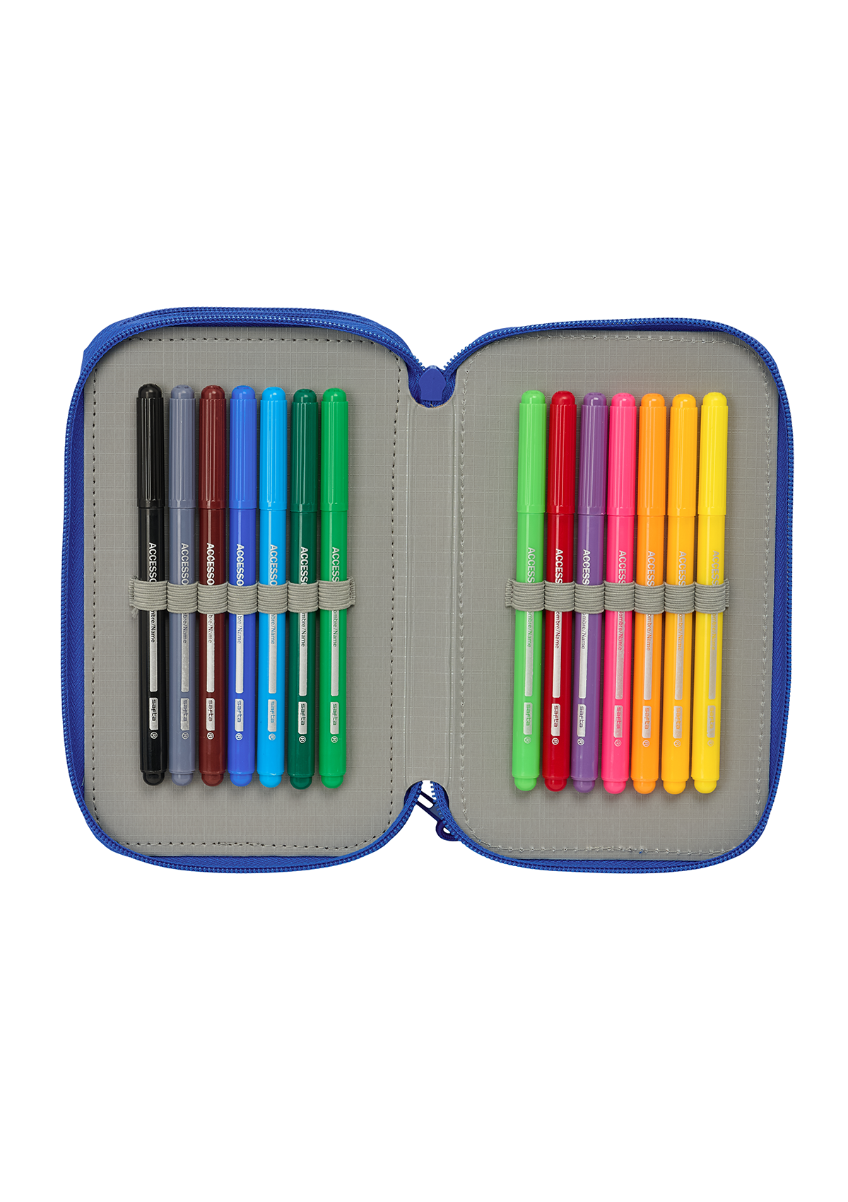 Sonic The Hedgehog Small Triple 37pc Filled Pencil Case