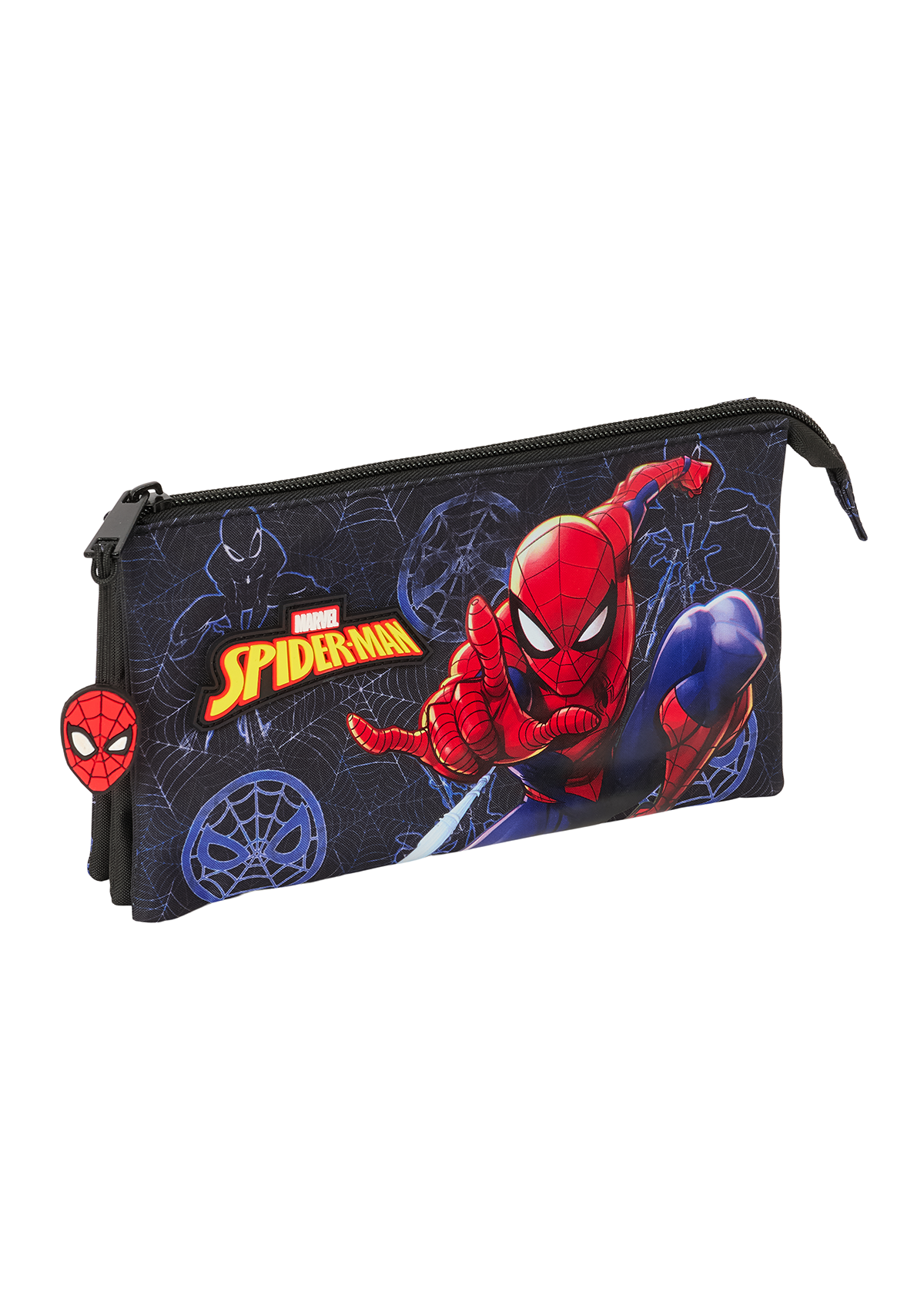 Spiderman Attack Triple Pencil Case