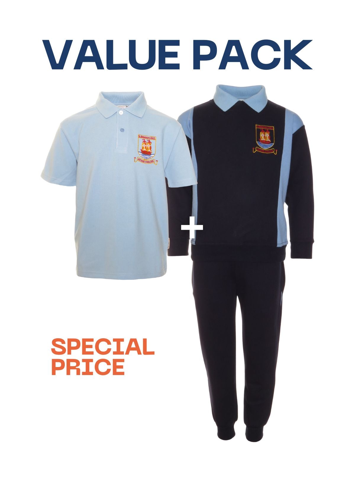 St. Brendan's BNS Artane Tracksuit Value Pack Page