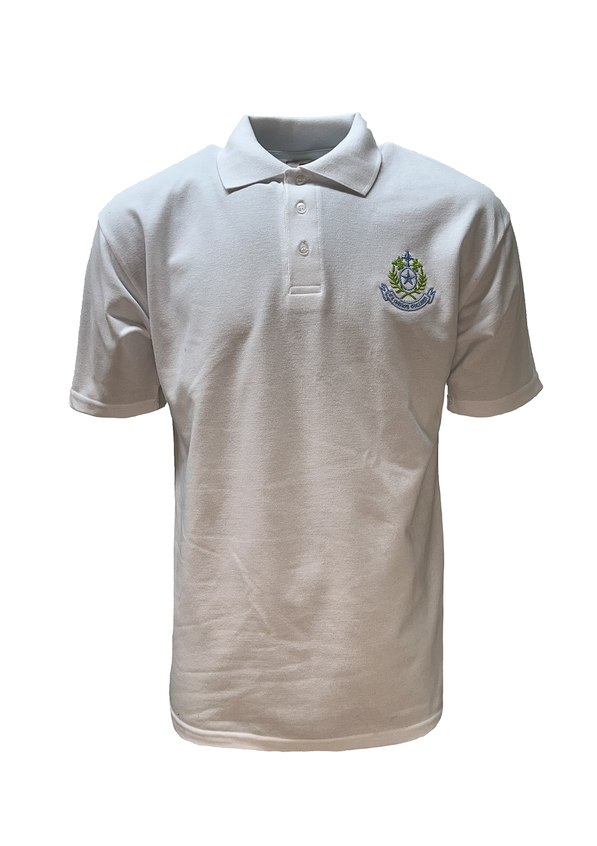 St David's College White Polo Shirt