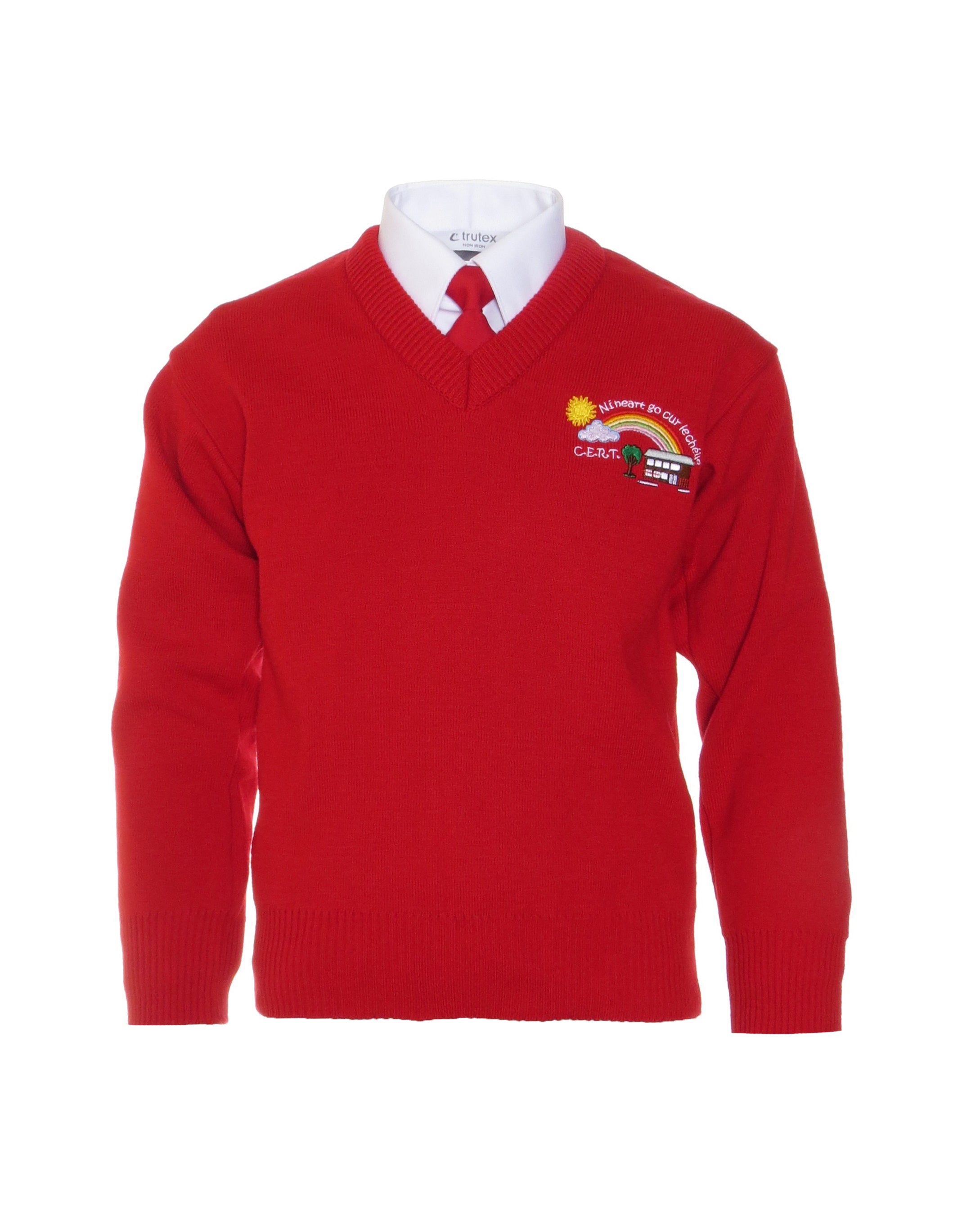 St. Joseph's Co-Ed Eastwall N/S Girls Red Jumper