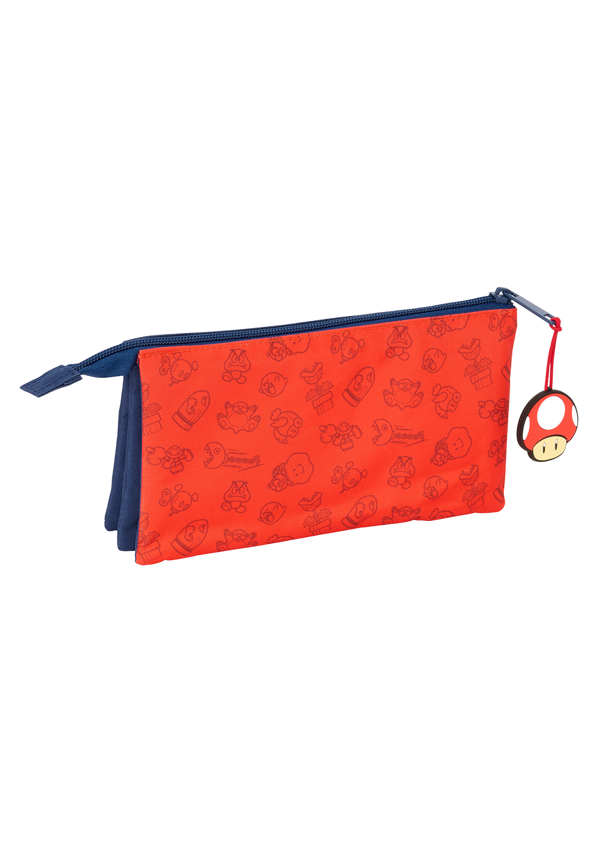 Super Mario Trick Triple Pencil Case
