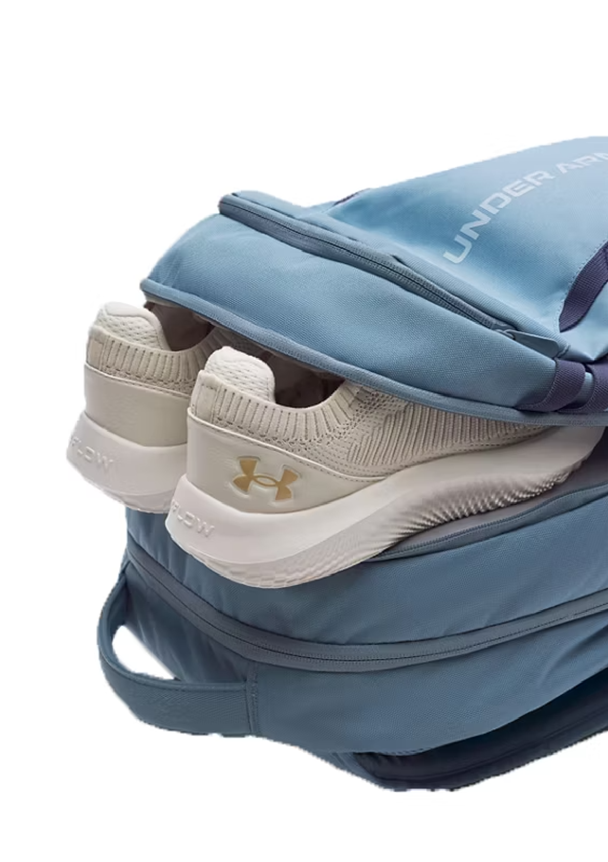 UA Hustle 6.0 Backpack Blue Smoke/Blue Calm