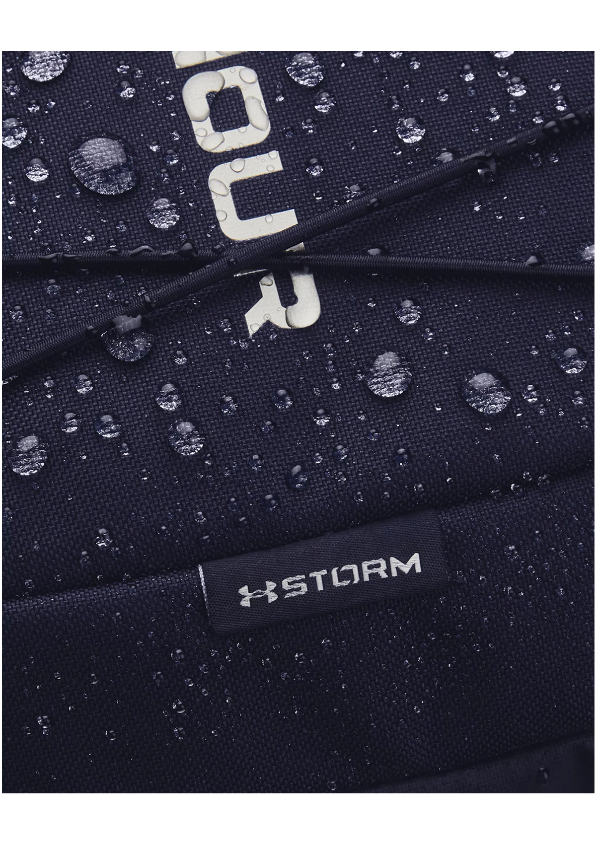 UA Hustle Sports Backpack Navy Silver