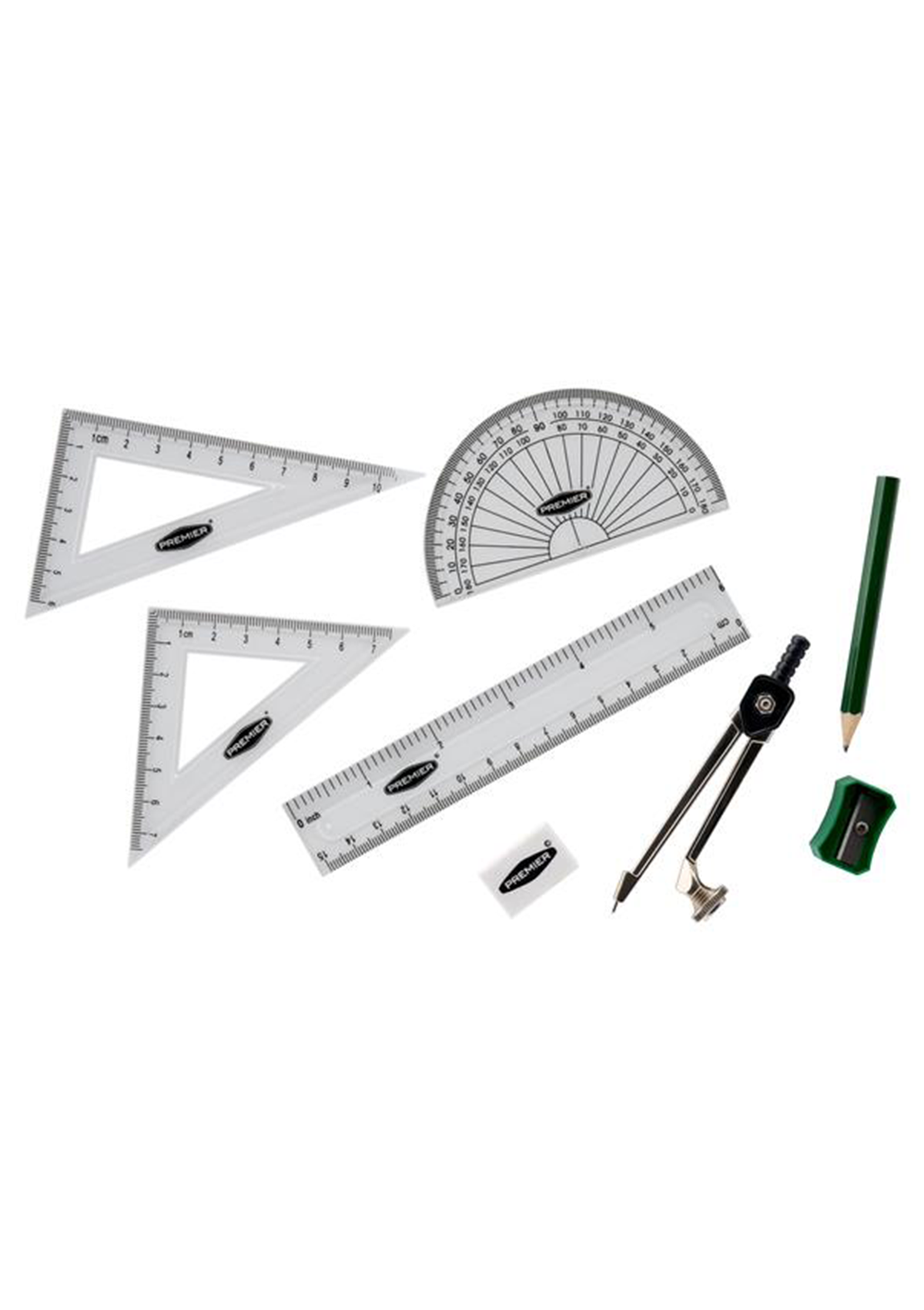 9pce Mathematical Instruments - Ireland