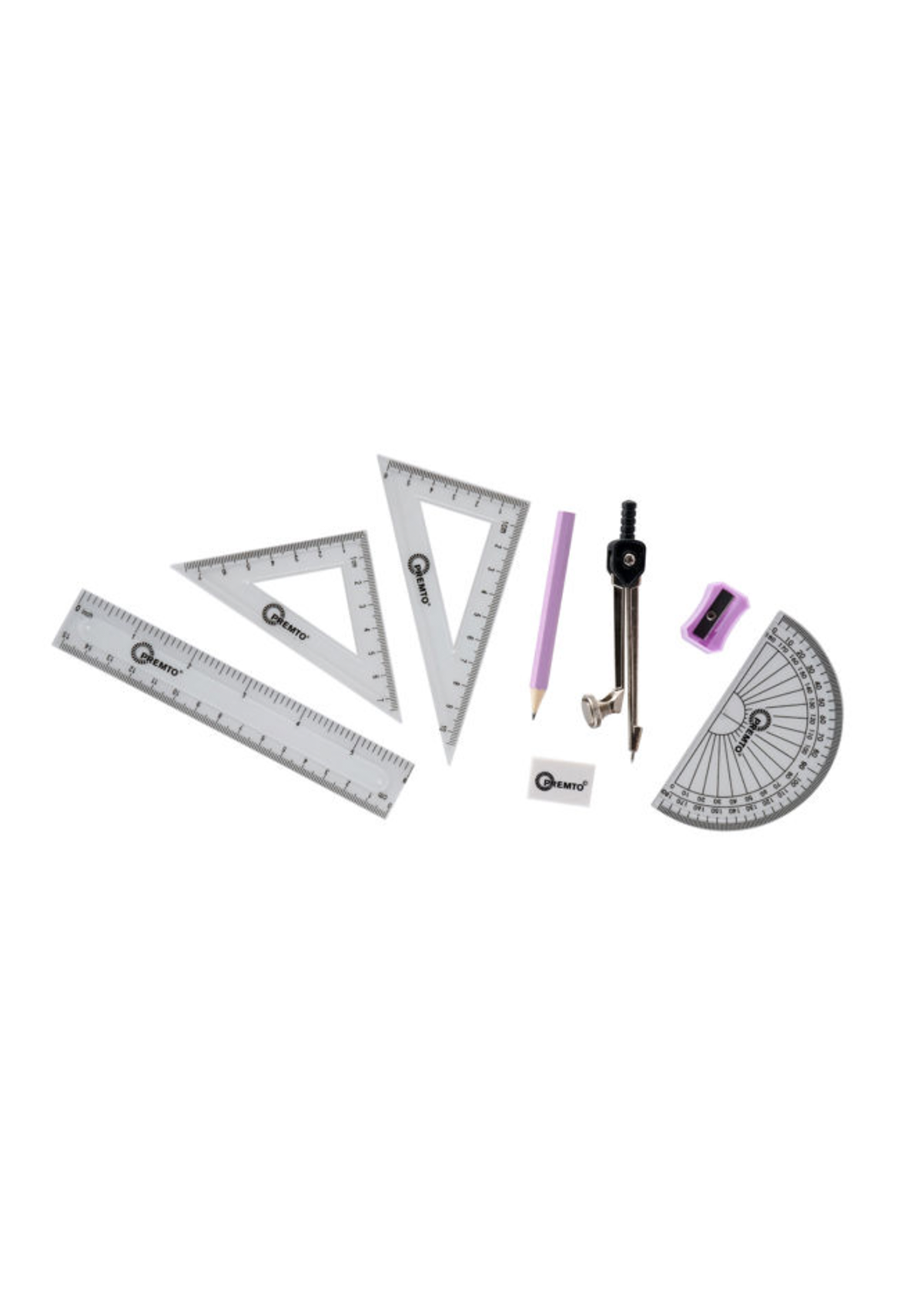 9pce Maths Set - Wild Orchid