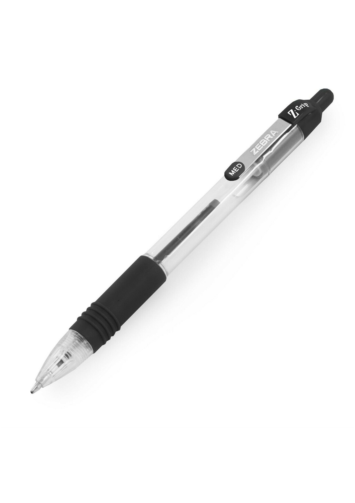 Zebra Z-Grip Ballpen - 10 pack Black, Handcarded