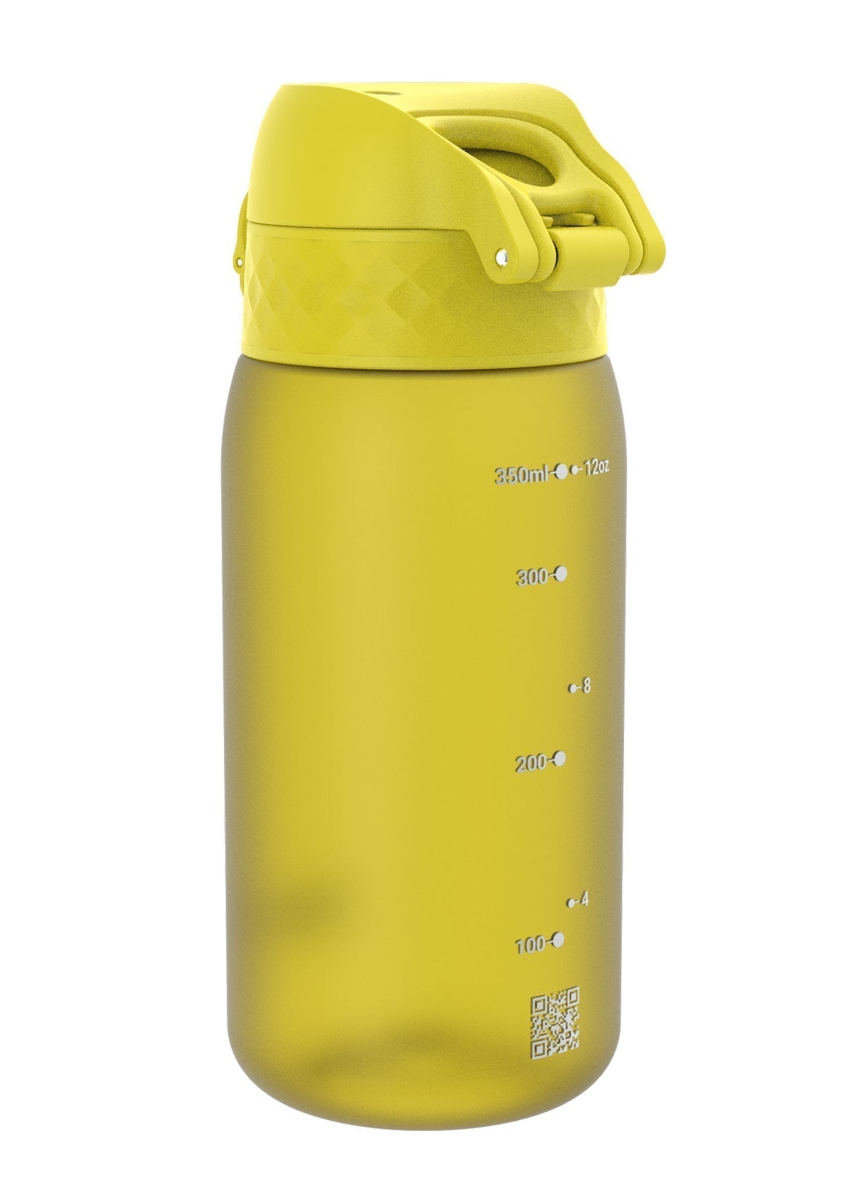 ION8 Recyclon Yellow Water Bottle Leak Proof 350ml (12oz) BPA Free