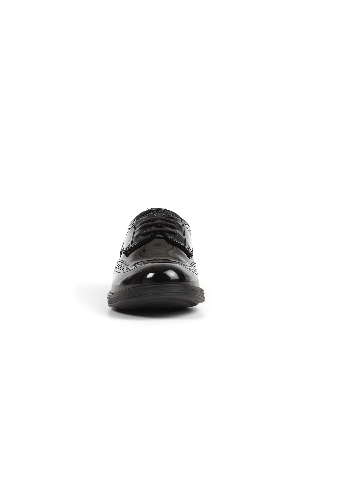 Geox Girls School Shoe AGATA Black Patent