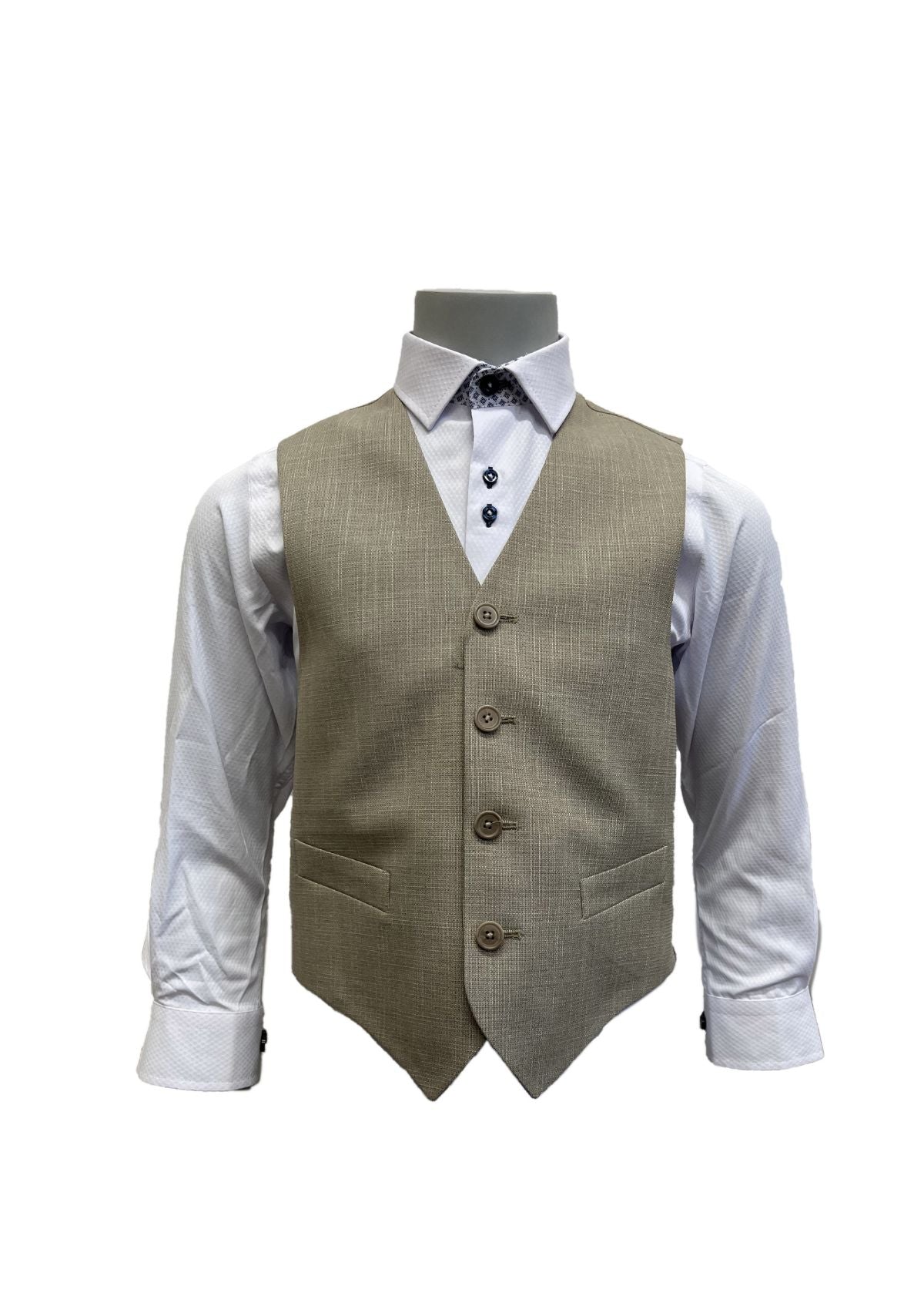 1880 Club Communion Waistcoat Oatmeal 