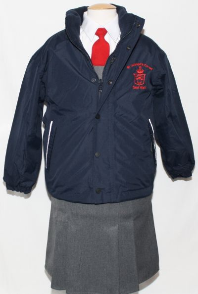 St Joseph's Co-Ed Crested School Jacket (Navy)
