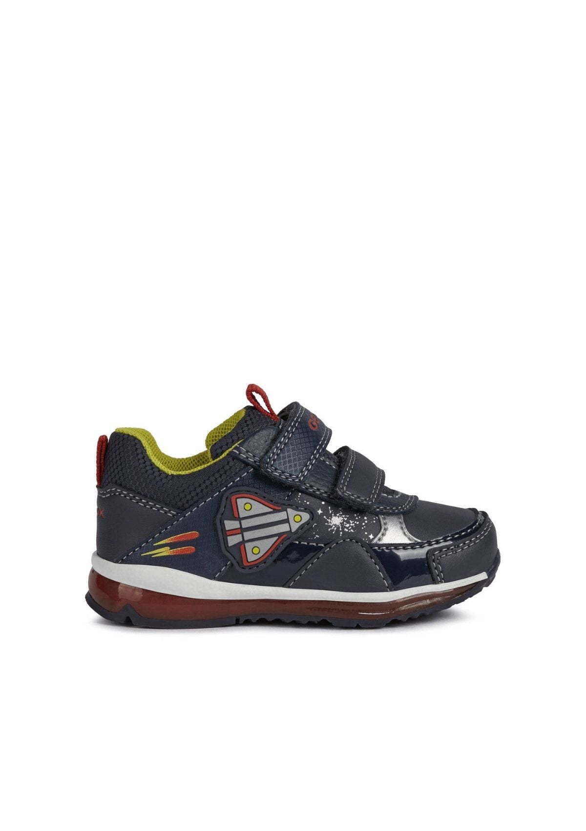 Geox Baby Boys TODO Navy Red Side