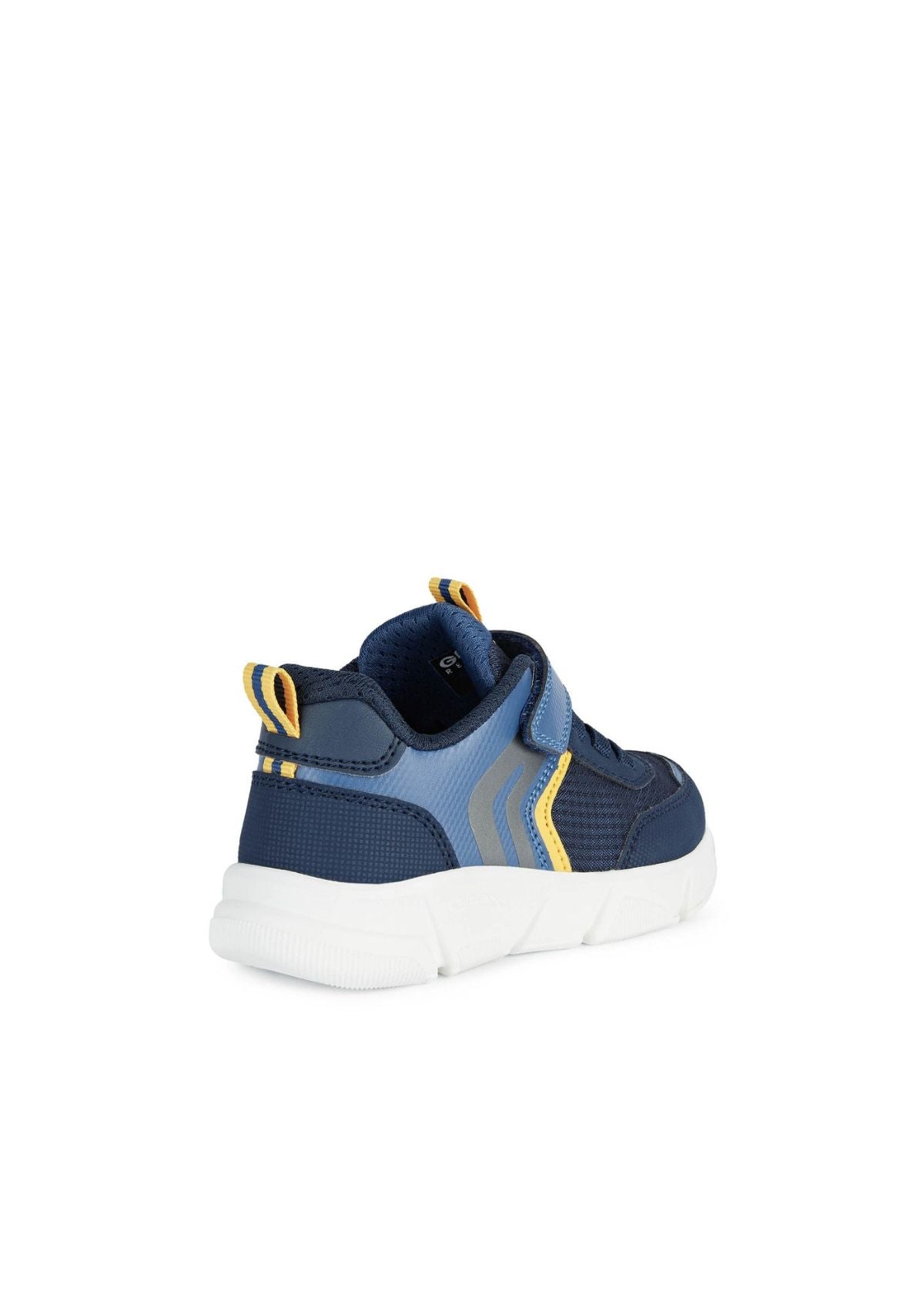 Geox Boys ARIL Navy Yellow Side Back