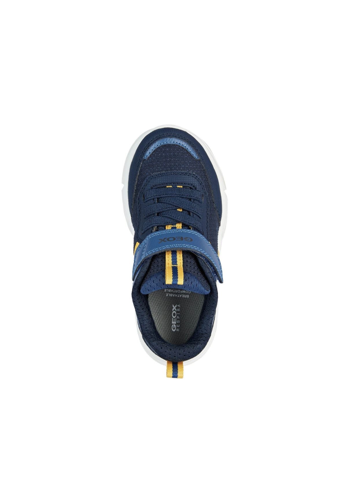 Geox Boys ARIL Navy Yellow Up