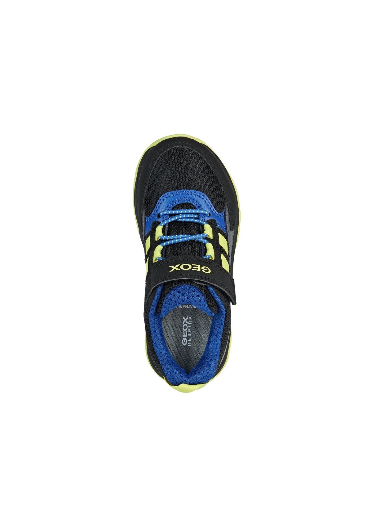 Geox Boys CALCO Trainers Black Lime up