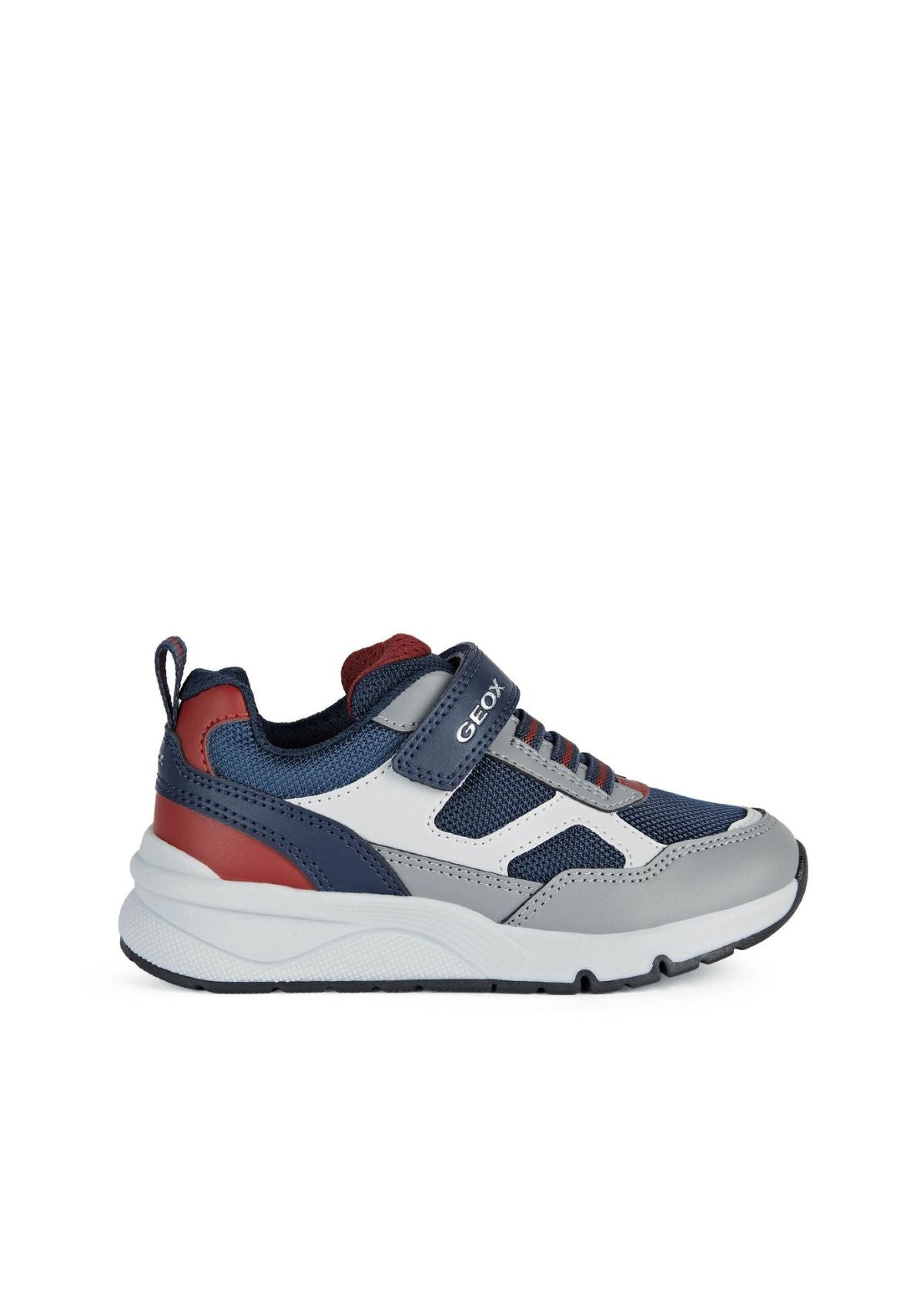 Geox Boys ROONER Grey Navy side