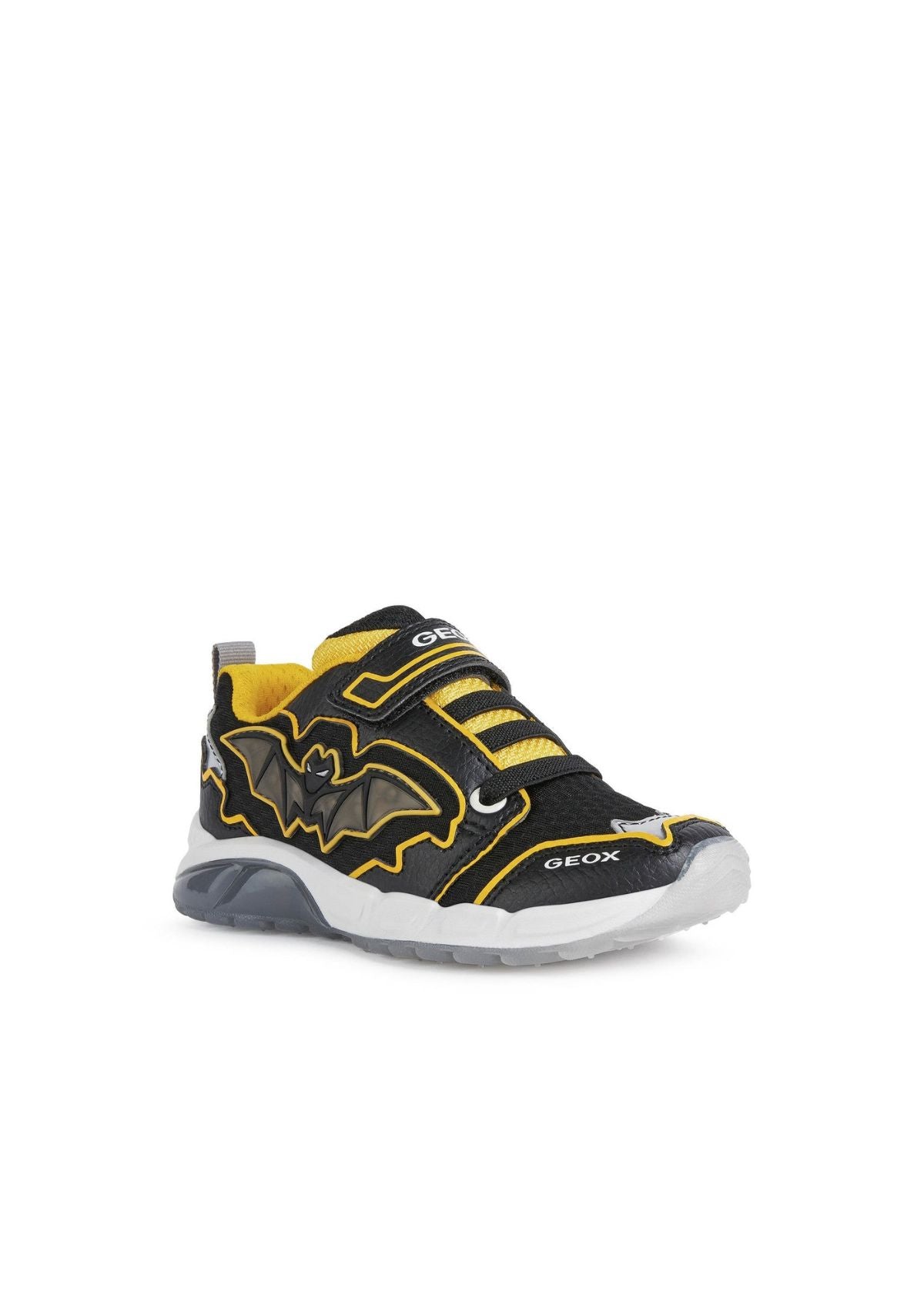 Geox Boys SPAZIALE Black Yellow side front