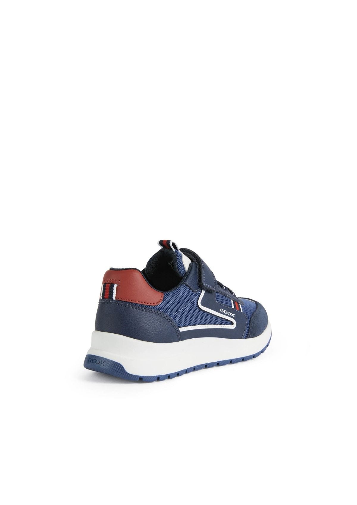 Geox Junior Boys BRIEZEE Navy Red side back