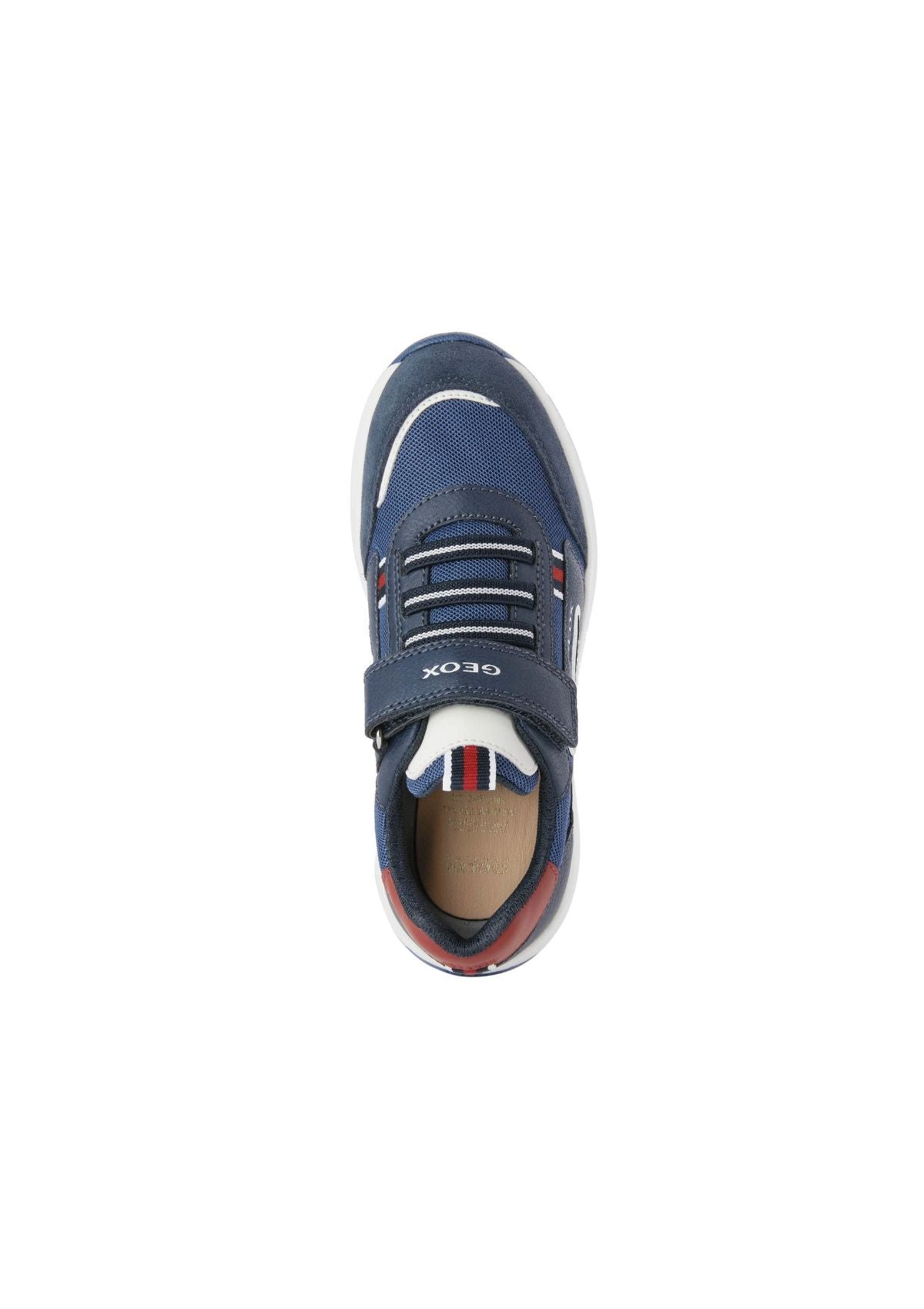 Geox Junior Boys BRIEZEE Navy Red Up
