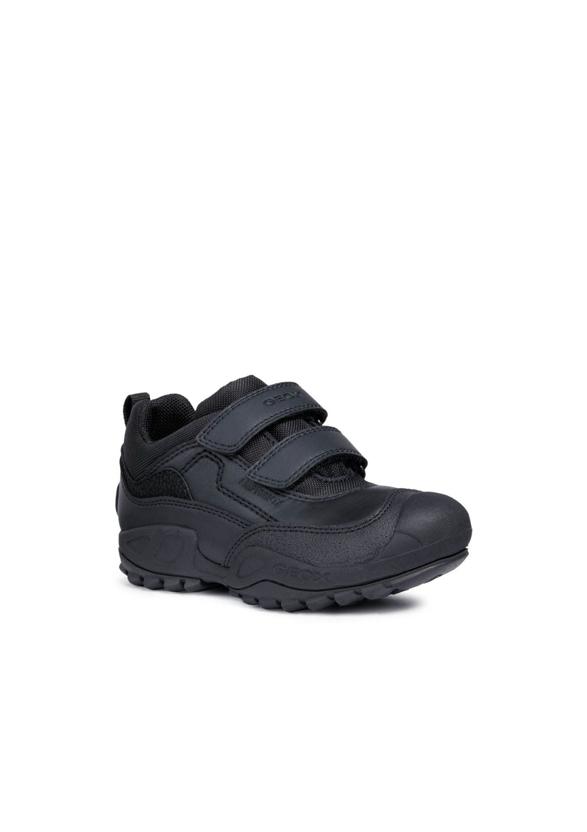 Geox Junior Boys SAVAGE Black Side Front