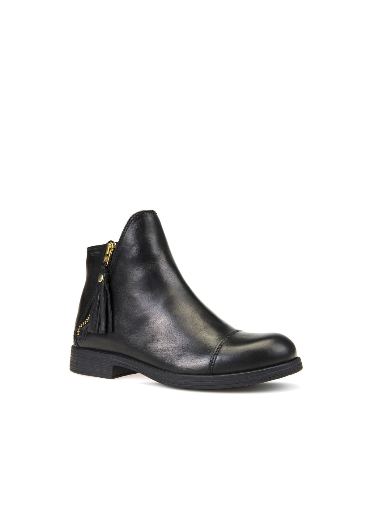 Geox Junior Girls NEW AGATA Black side front