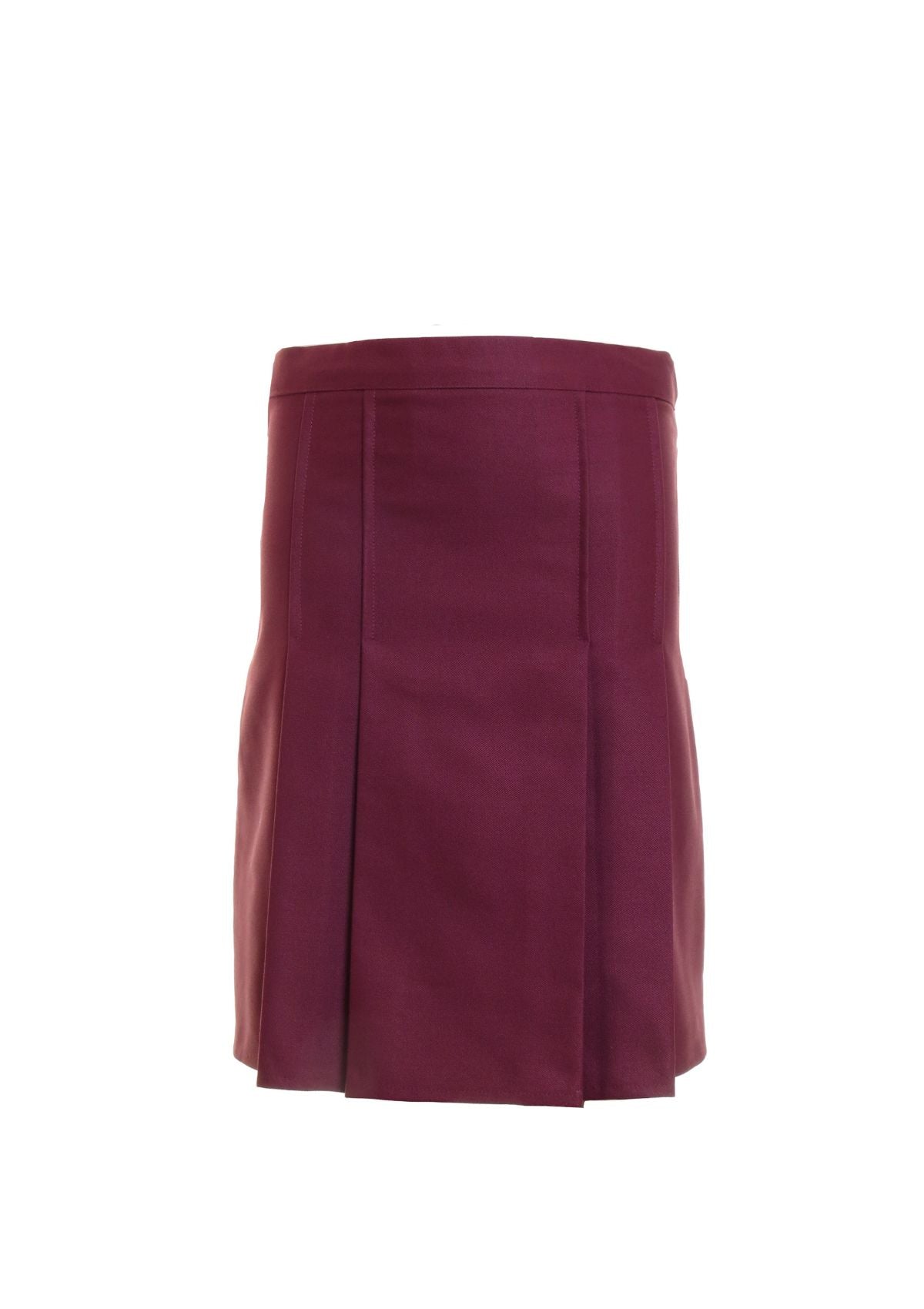 Girls School Wine Skirt