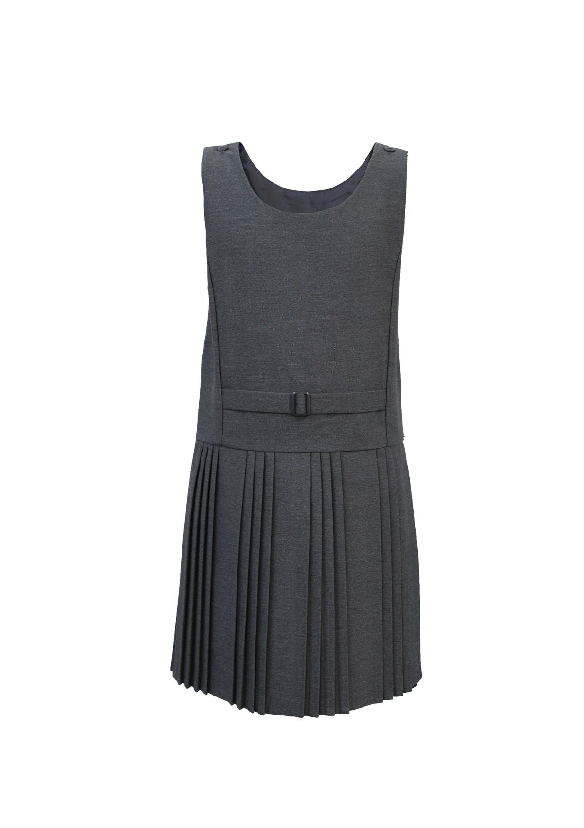 pleated zip up back pinafore dress Corduroy Dress With Dress Outfit Pleated Zip Up Back Pinafore Dress Miluxas Women's Plus Size Overalls