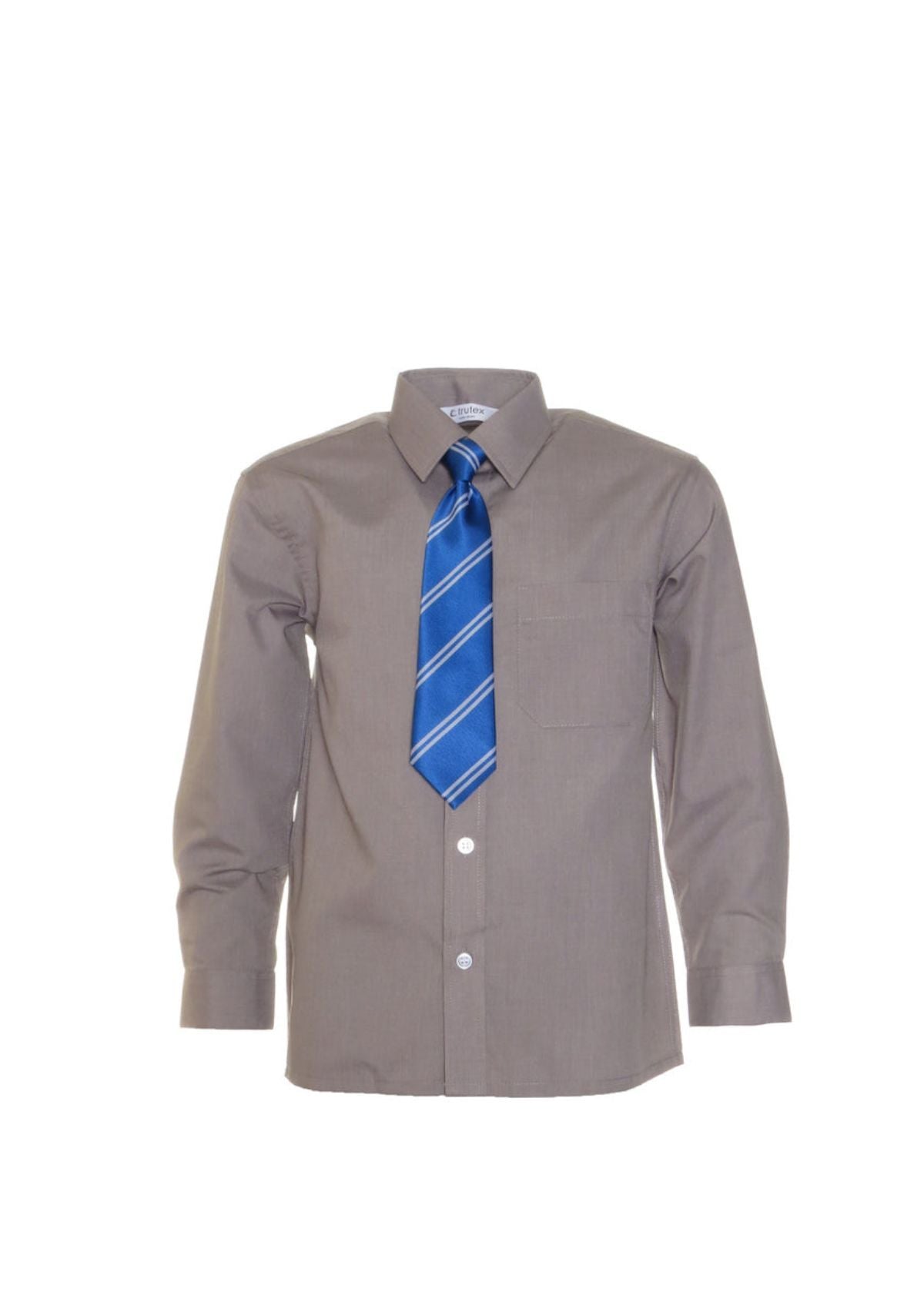 Royal/ Silver Stripe Tie